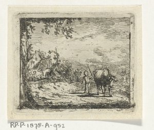 Paesaggio con putto e mucca da Geerlig Grijpmoed