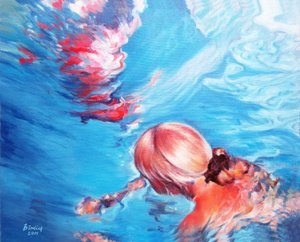 Blu profondo da Geert Bordich