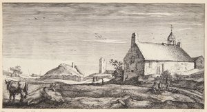 La nuova chiesa a Muiderberg da Geertruyt Roghman