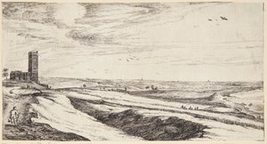 Paesaggio presso Zuidersøen da Geertruyt Roghman