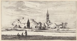 Vista verso Spaarnwoude da Geertruyt Roghman