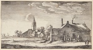 Vista verso Spaarnwoude da Geertruyt Roghman