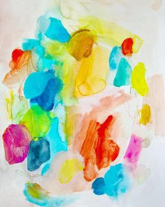 Forme astratte colorate da Gemma Bardot
