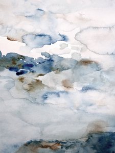 Blu fluidi e sereni