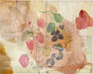 Raccolta vintage di frutti di bosco da Gemma Bardot