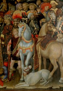 Adorazione dei Magi (dettaglio) da Gentile da Fabriano