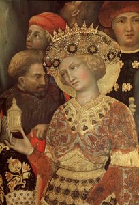Adorazione dei Magi (dettaglio) da Gentile da Fabriano