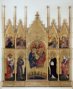 Incoronazione della Vergine e santi