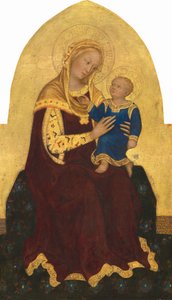 Madonna e Bambino in Trono, c. 1420 da Gentile da Fabriano