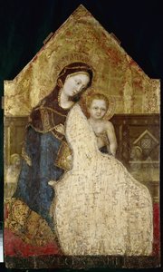 Vergine con Bambino da Gentile da Fabriano