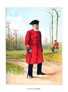 Pensionato di Chelsea, c1890 da Geoffrey Douglas Giles