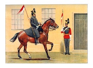 I 16° Lancieri della Regina, c1890 da Geoffrey Douglas Giles
