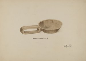 Mestolo di legno per olio