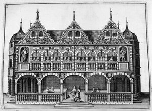 Progetto di castello da Georg Andreas Bockler