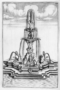 Progetto di fontana da Georg Andreas Bockler