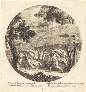 Giove e Io da Georg Andreas Wolfgang the Elder
