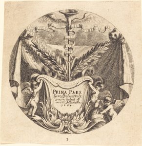 Pagina del Titolo da Georg Andreas Wolfgang the Elder
