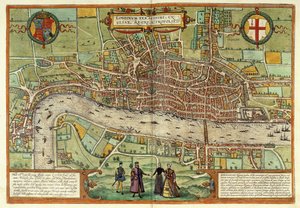 Una vista di Londra, 1613