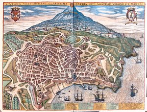 Palmanova, Italia - in "Civitates Orbis Terrarum" di Georg Braun, Colonia 1617 da Georg Braun