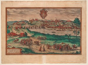 Grodno Da: Civitates orbis terrarium, 1577