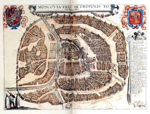 Mappa di Mosca, 1572