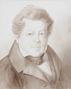 Ritratto di Alexander Ivanovich Turgenev da Georg Christian August Kestner
