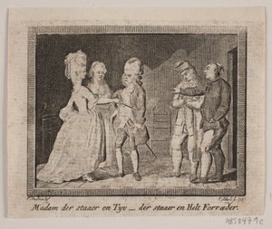 Vignetta per "Samtlige skrifter" di J. H. Wessel da Georg Christian Schule