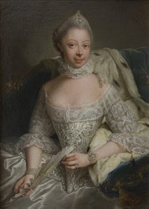 Ritratto della Principessa Carlotta di Meclemburgo-Strelitz (1744-1818), Regina di Gran Bretagna