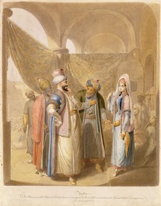 Il mercato degli schiavi da Georg Emanuel Opitz