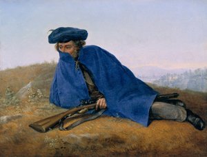 Tedesco: Auf Vorposten On Outpost da Georg Friedrich Kersting