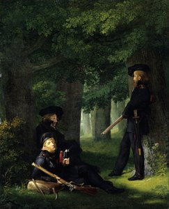 Tedesco: Theodor Körner, Friedrich Friesen e Heinrich Hartmann su Outpost All