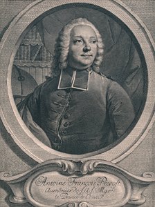 Antoine François Prévost, 1745 da Georg Friedrich Schmidt