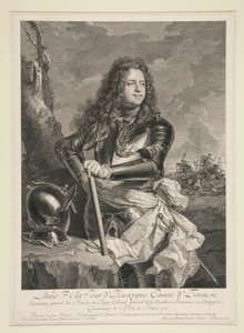 Ritratto di Louis de la tour da Georg Friedrich Schmidt