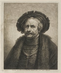 Ritratto di Rembrandt da Georg Friedrich Schmidt