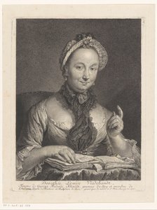 Ritratto di Dorothée Louise Viedebandt, moglie dell