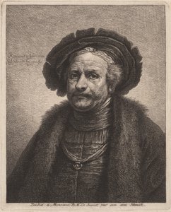 Autoritratto di Rembrandt da Georg Friedrich Schmidt, after Rembrandt van Rijn