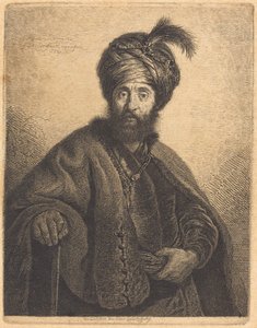 Il persiano da Georg Friedrich Schmidt after Rembrandt van Rijn