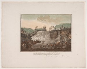 Cascata vicino al vecchio Brugs Hammer da Georg Haas