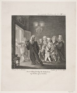 Illustrazione per le Commedie di Holberg da Georg Haas