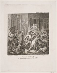Illustrazione per le commedie di Holberg