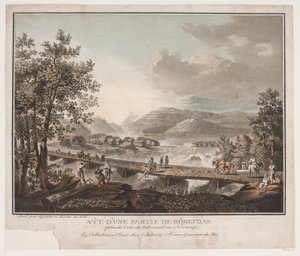 Vista di una parte di Hønefoss da Georg Haas