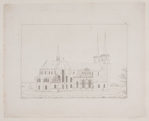 Danese: la cattedrale di Roskilde vista da nord da Georg Hoffmann