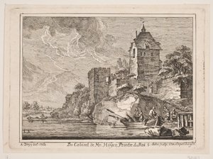 Un vecchio castello da Georg Mathias Fuchs