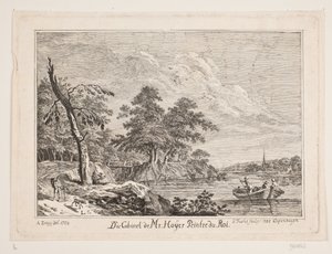 Paesaggio fluviale da Georg Mathias Fuchs