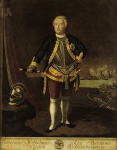 Federico I di Prussia Fridericus Wilhelmus Rex Borussiae Elettore Brandeburghese da Georg Paul Busch
