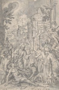 La resurrezione del giovane di Naim da Georg Pecham