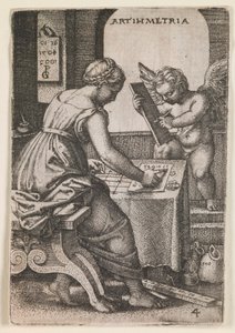 Aritmetica (Le Arti Liberali) da Georg Pencz