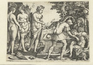 Sogno di Paride da Georg Pencz