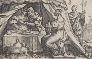 Giuditta e Oloferne a cena