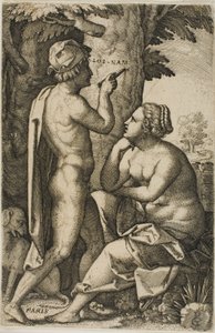 Paride e Enone, da Eroine Greche